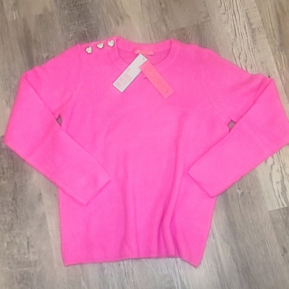 Lilly Pulitzer Pink Crew Neck Sweater Size medium - Picture 5 of 12